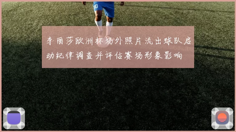 李丽莎欧洲杯场外照片流出球队启动纪律调查并评估赛场形象影响